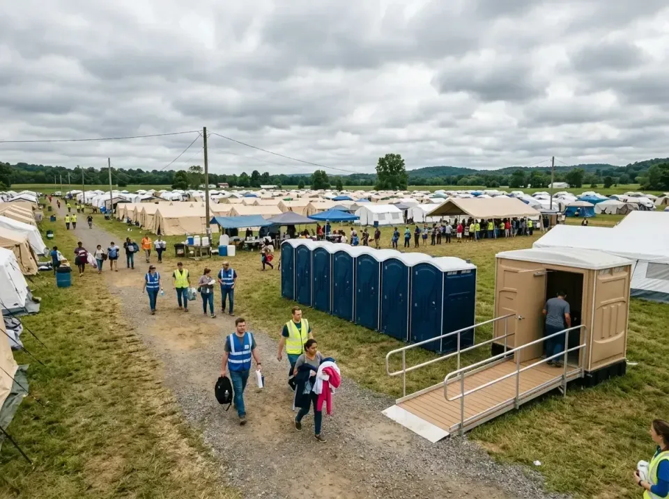 disaster-relief-camp-restrooms-010 — frequently asked questions, Dumpster & Portable Bathrooms Rental in Goldstream, AK